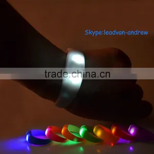 Silicone LED Wristband Burst Sells Sports Jogging Flashing Wristband thumbnail-2
