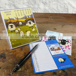 High Quality Desktop Daily Calender With Screen Printing thumbnail-3