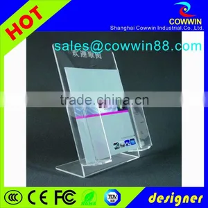 Acrylic/Plastic/Plexiglass Material Acrylic A4 Menu Small Stand for Sale thumbnail-1