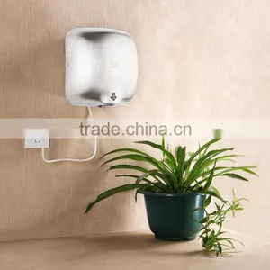 Wall Mounted Polished Stainless Steel Jet Hand Dryer thumbnail-2