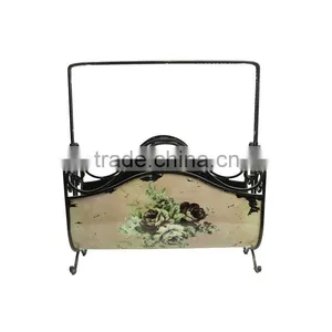 Graceful Meatl Antique Basket thumbnail-1