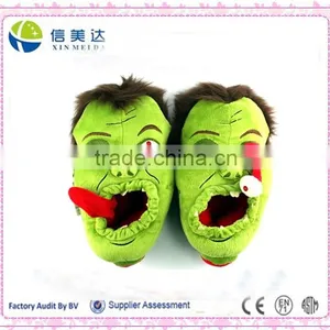 New Designs Zombies Plush Slippers thumbnail-1