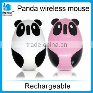 Rechargeable Wireless Mouse ODM Panda Shape Wireless Computer Mouse From Factory thumbnail-2