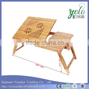 Hight Quality Products Hot Selling Bamboo Portable Laptop Desk From China thumbnail-1