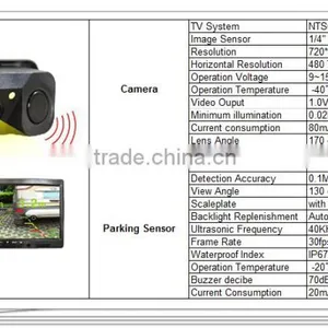 Waterproof High Resolution Car Parking Sensor System thumbnail-6