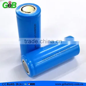 26650 Li-ion Battery for Flashlight and Torch 3.7v Lithium 26650 Battery thumbnail-1