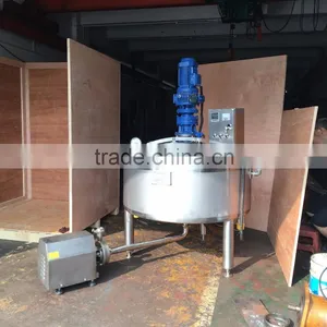 300L Stainless Steel Heating and Mixing Tank thumbnail-1