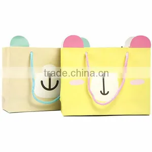 Cute Bear Face 2 Sides Mini Paper Bag thumbnail-1