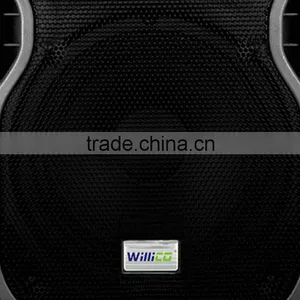 15ch Hight Power Plastic Portable Trolley Speaker With USB SD Remote thumbnail-3