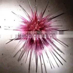 Hand Blown Glass Wall Decoration XO-20150702&Murano Glass Chandelier From Famous Chinese Glass Artist Mr Ou thumbnail-1