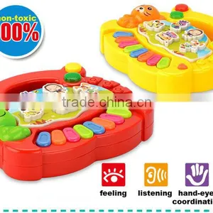 2015 Very Cheap Battery Operated Toy Cartoon Keyboard Music Instrument thumbnail-2