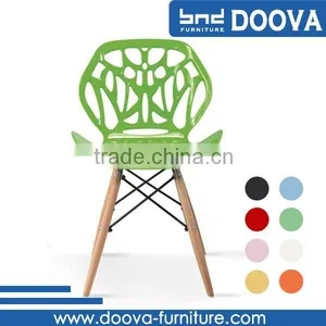 Modern Armless White Dining Plastic Chair Price thumbnail-5
