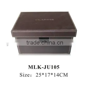 The Most Popular Faux Leather Storage Basket With Lid thumbnail-1