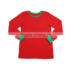 Wholesale 2016 Children Baby Boutique Clothing Red Shirts Reindeer Pants Kids Christmas Pajamas Sets thumbnail-2