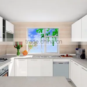 Eco-friendly Lacquer Modular Kitchen Designs thumbnail-2