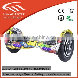 2-3 h Charging Time and No Foldable 10 Inch Smart Balance Scooter With CE ROHS UL thumbnail-1