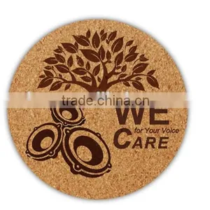 Wholesale Custom Printed Cork Coaster Cork Cup Mat thumbnail-1