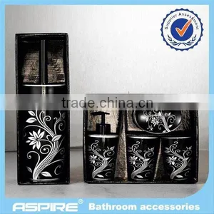 Fashionable Toilet Brush Holder Set thumbnail-1