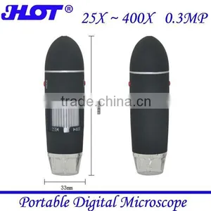 25 ~ 400 Portable Digital Microscope With 8LED thumbnail-1