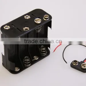 Plastic 12V 8AA Battery Case With Wire Leads Battery Holder thumbnail-5