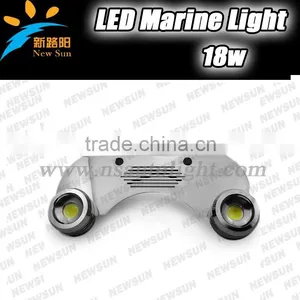 Newest LED Salt Water Pool Light, Marine Light 6500k IP68 18w For Boat thumbnail-1