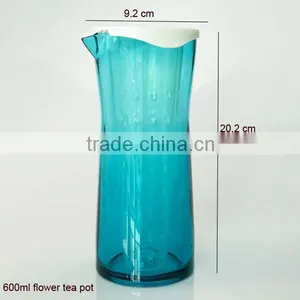 600ml Plastic Pitcher With Fruit Infuser(Blue) thumbnail-6