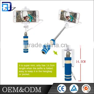 Portable Folding Monopod Stick Selfie Cable Take Pole Selfie Stick Monopod thumbnail-6