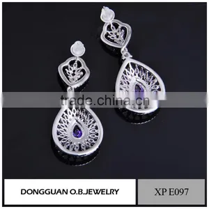 Fashion Imitation Jewellery/brass Earring Jewelry Hanging Stud Earrings thumbnail-3