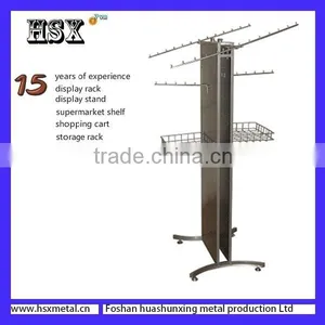 Manufacture Fashion Design Floor Standing Metal Hanging Swimwear Clothes Display Racks for Swim Shop HSX-186 thumbnail-1