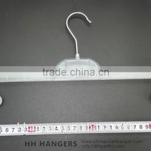 High Quality Plastic Transparent Trousers Hanger thumbnail-2