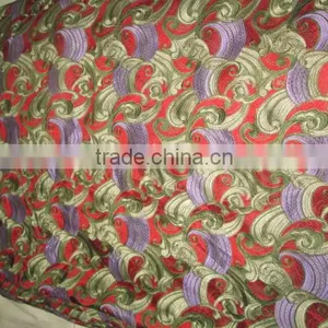 WHOLESALE EMBRODARY EXPORT SILK FABRIC thumbnail-1
