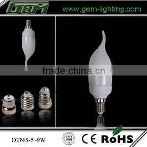 DTN/S-5 Flame Candle Shape E14 Energy Saving Light Bulb thumbnail-1
