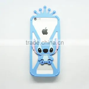 2015 New Product for Iphone 6 Silicone Case 3D Cartoon Silicone Phone Case thumbnail-3