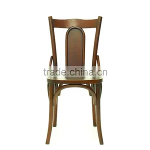 Best Price Vintage Square Back Armless French Style Dining Table and Chair thumbnail-2