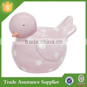 New Product Pink Duck Piggy Bank thumbnail-1