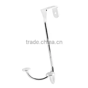 Metal Double Clothes Over the Door Hook thumbnail-5