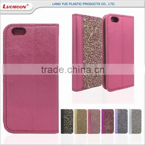Favourable Price Latest Style Diamond Phone Case Leather TPU/PC Back Cover for Iphone 6 6s 7 se thumbnail-3