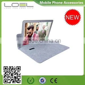 Smart Laptop Felt Sleeve Case Cover Bag for Apple MacBook Pro, Retina & Air thumbnail-4