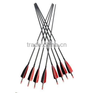 Carbon Arrows With Turkey Feather Arrow Vane thumbnail-2