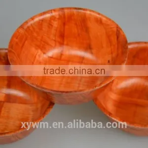 Round Woven Wooden Salad Bowl Set With 10 Sizes thumbnail-3