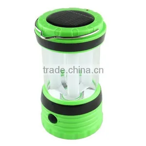 Portable Solar Camping Lantern With Cell Phone Charger thumbnail-2