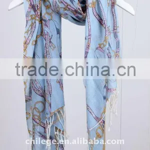 Wool Worsted Scarf thumbnail-1