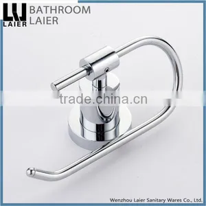 Customized Popular Unique Design Zinc Alloy Chrome Finishing Bathroom Sanitary Items Wall Mounted Toilet Paper Holder thumbnail-5