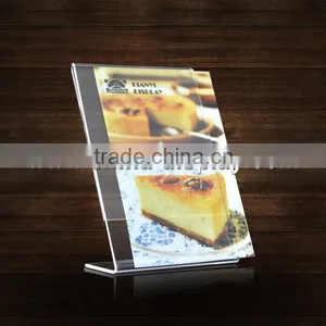 Transparency Acrylic Table Card Display Menu Card Holder thumbnail-4
