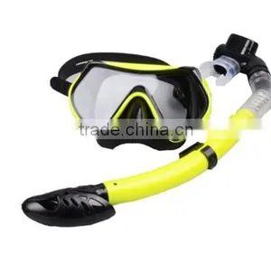 Hot Selling Summer Scuba Diving Mask Snorkel Glasses Set Silicone Swimming Pool Equipment thumbnail-1