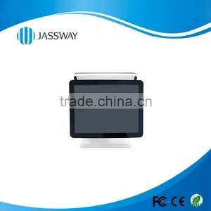 Fanless Design 15 Inch Dual Screen Pos System With J1900U thumbnail-2