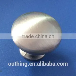 Black Nickel Round Type Zinc Alloy Furniture Cabinet Knob & Handle thumbnail-1
