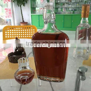 750 ml Clear Glass Claret Bordeaux Bottles thumbnail-1