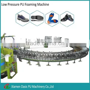 Double-Color Double-Density PU Shoe Sole Moulding Machine Price thumbnail-1