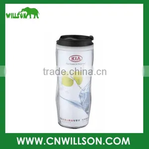 New Style 360ml Double Wall Insulated Paper Inside Plastic Tumbler thumbnail-1